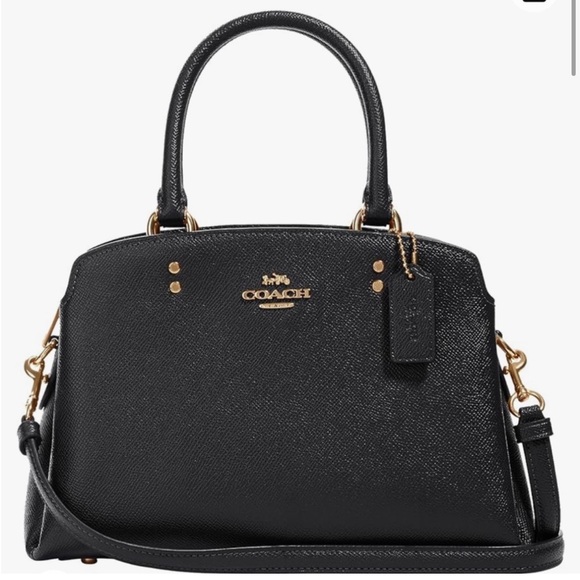 Coach Mini Lillie Shoulder Crossbody Bag in Black - Picture 3 of 13